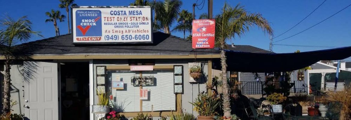 Costa Mesa Smog Test Only