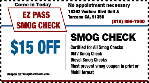 Smog Coupon Ez Pass Smog Check